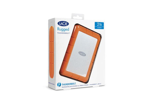 LaCie Thunderbolt 500 GB SSD, USB 3.0 