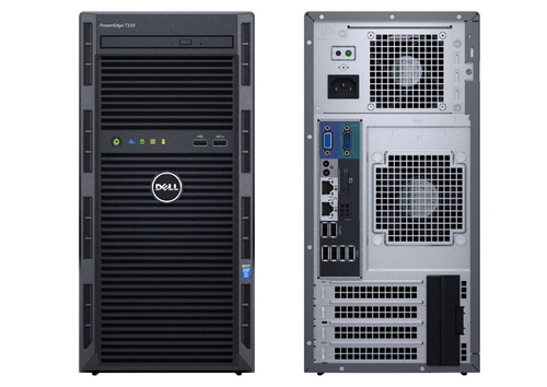DELL PowerEdge T130 E3-1220v5 1x4GBub 2x1TB SATA 3,5" cabled S130 DVD-RW 3yNBD