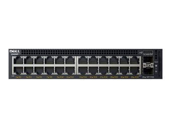 DELL Networking X1026P 24 porty 1GbE PoE (do 12 portów PoE+) i 2 porty SFP 1GbE