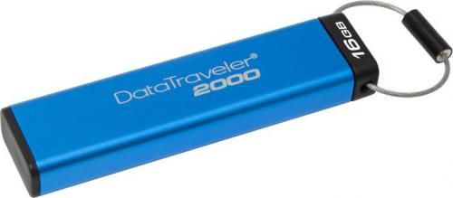 Kingston DataTraveler 2000, 16GB, AES Encryption, USB 3.0