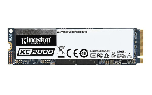 Kingston Technology SSD KC2000 1TB M.2 2280 NVMe, R/W 3200/2200 MB/s