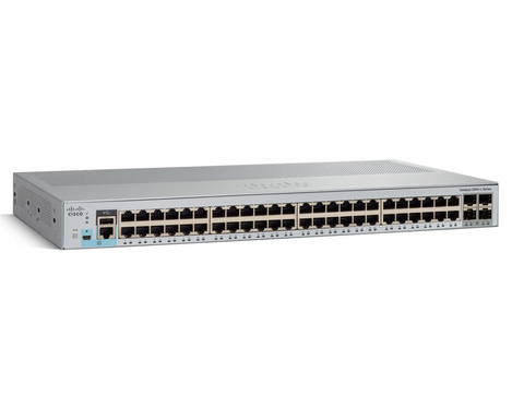 Cisco Catalyst 2960-L-48TS-LL 48 10/100/1000 + 4 SFP LAN Lite