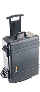PELICAN 1560M skrzynia bez gąbki/czarna, wersja MOBILITY