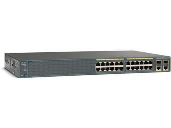 Cisco Catalyst 2960-Plus 24TC-L 24 10/100 + 2T/SFP LAN Base