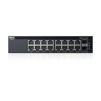 DELL Networking X1018P 16 portów 1GbE PoE i 2 porty SFP 1GbE